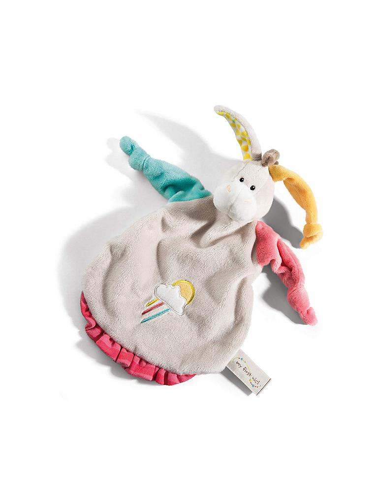 NICI My First Schmusetuch Esel Muli transparent SIGIKID Baby Schnuffeltuch Faultier transparent